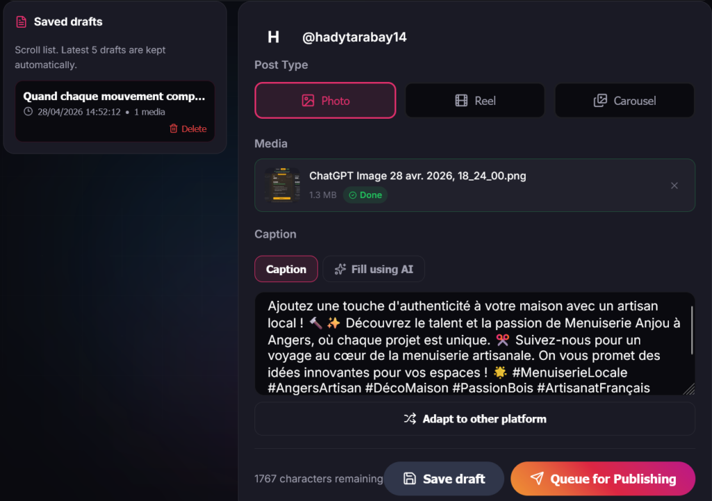 Intelligence artificielle pour la rédaction de texte de vos contenus de communication