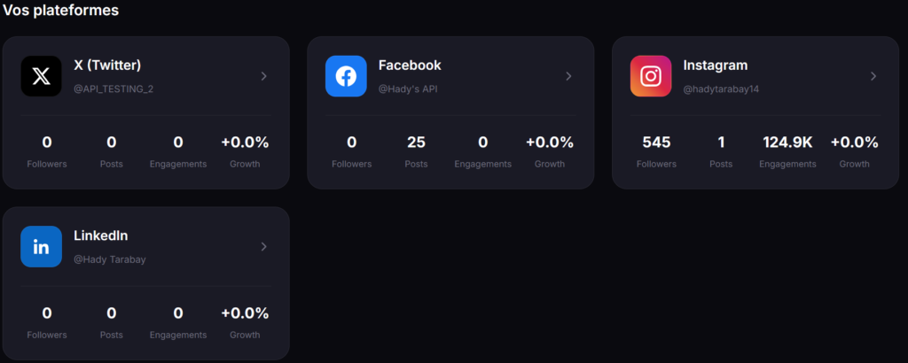 Centralisez tous vos réseaux sociaux sur une seule plateforme